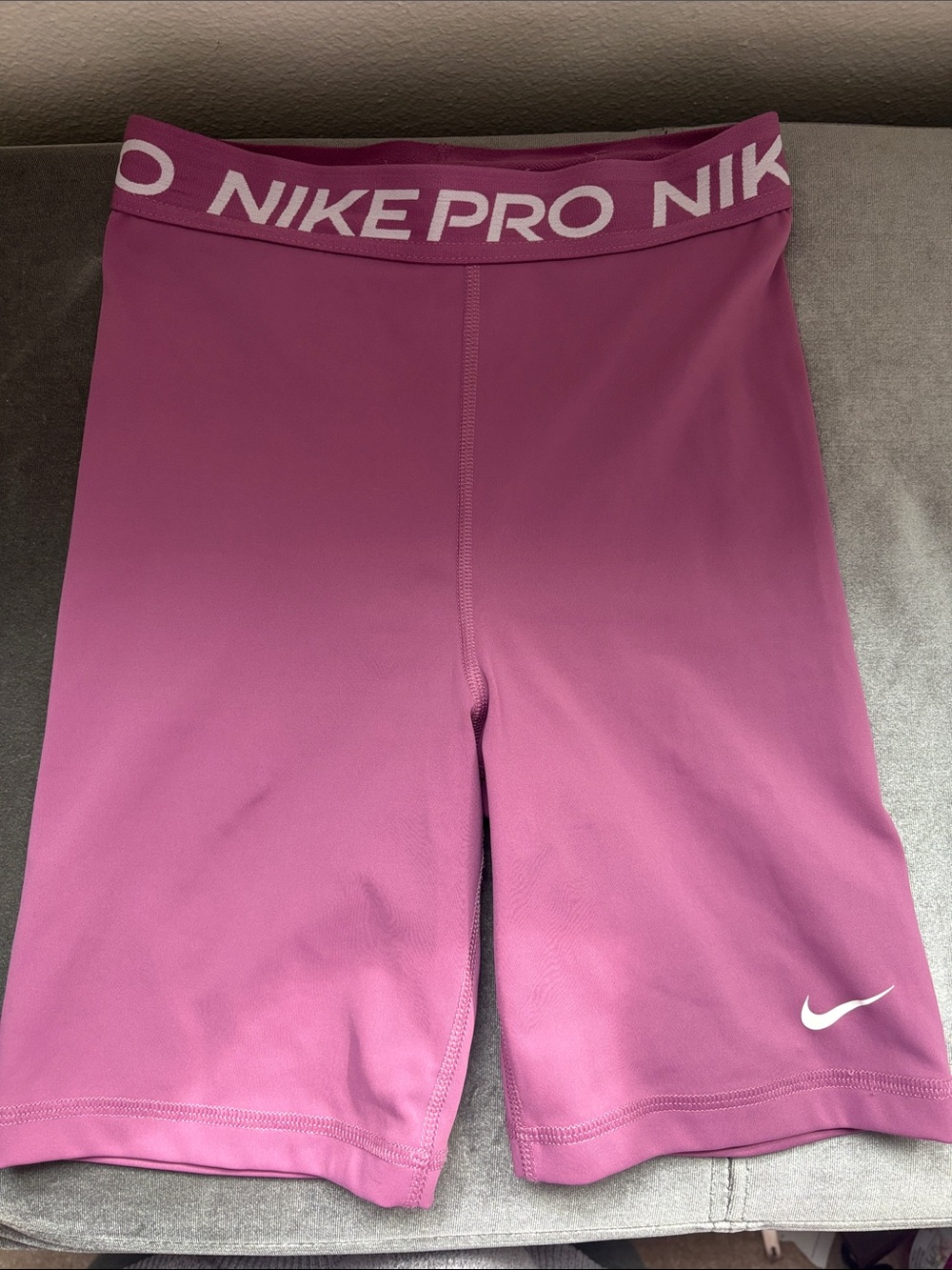 Nike Mauve Pink Pro Bike Shorts